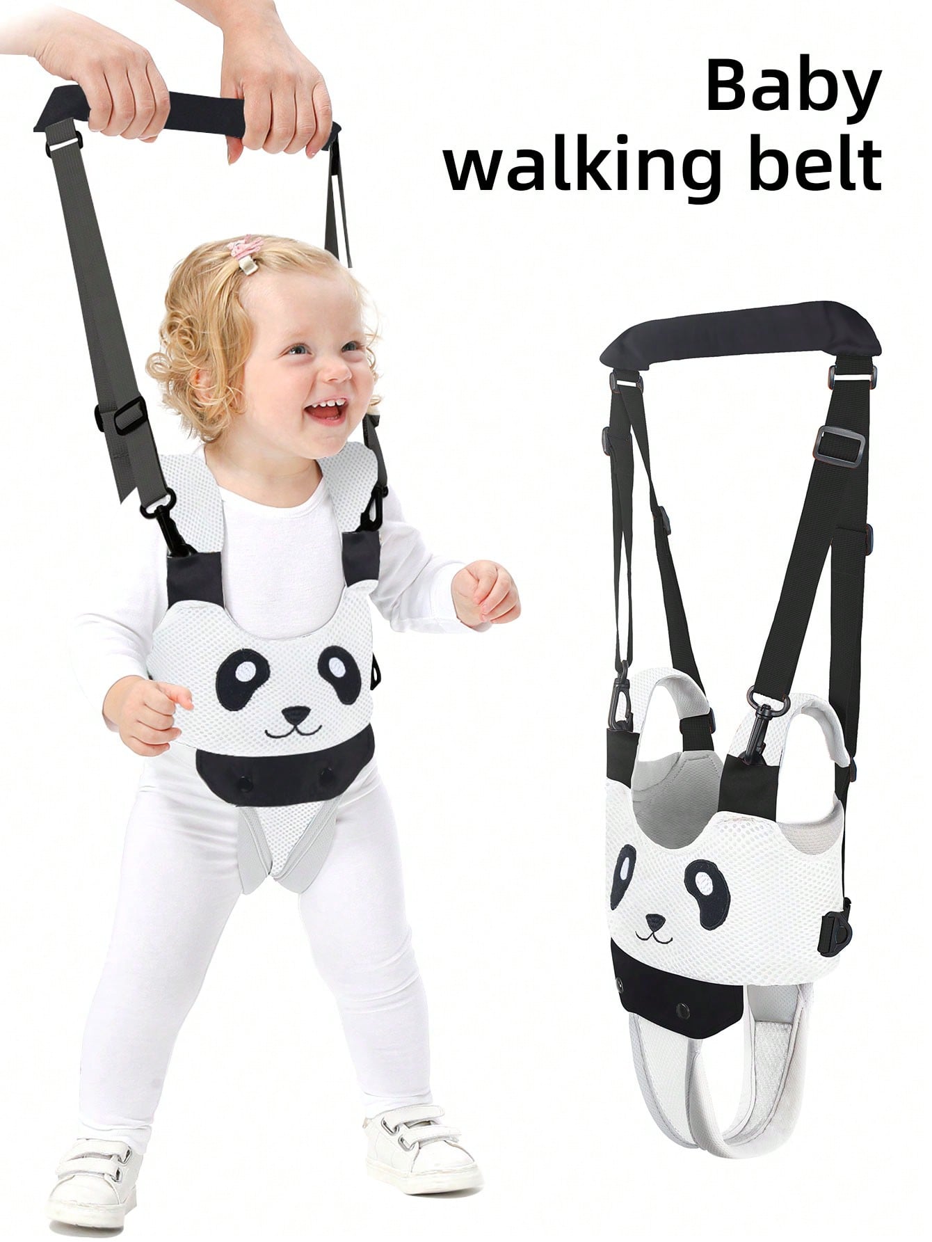 1pc Summer Infant Toddler Walking Assistant Handheld Children Walking Aid Safety Harness, Baby Learning Walking Support, Suitable For 7-24 Months Old