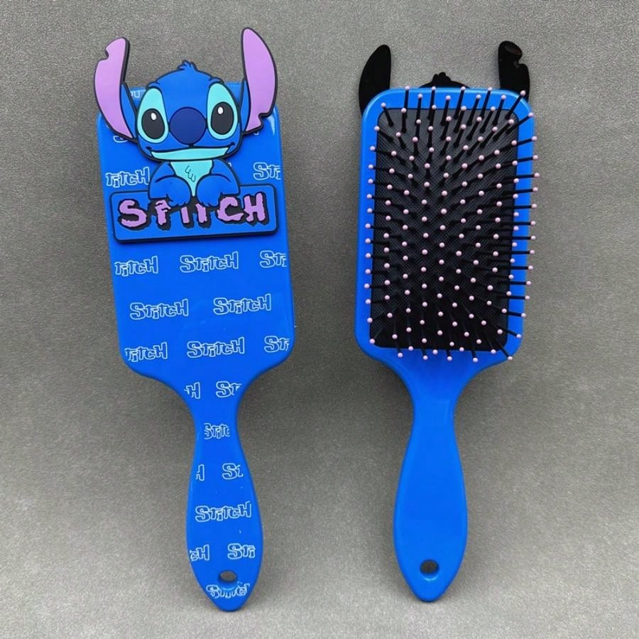 Disney 1 Pc Anime 3style Stitch Air Cushion Massage Combs Cartoon Comb Hair Brush Hairdressing Tool Party Gifts,Christmas