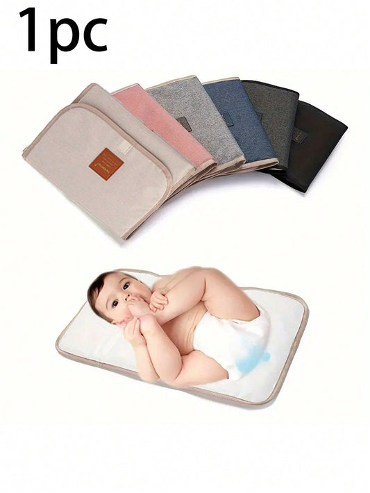 Waterproof, Portable Baby Diaper Changing Mat – Foldable & Durable, Newborn To Toddler, Ideal Holiday Gift,Outdoor Traveling Mommy Bag, Portable Diaper Changing Pad With Wet Wipes Pouch, Waterproof Diaper Changing Mat, Bohemian Rainbow & Sun Gifts For Ne