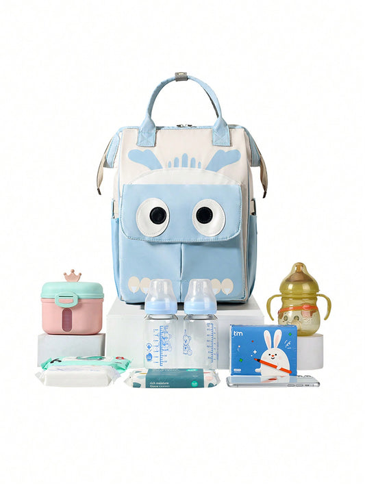 1pc Maternity Backpack Diaper Bag, Milk Bottle Bag, Waterproof And Lightweight, Large Capacity For Travel, Gift, All Seasons