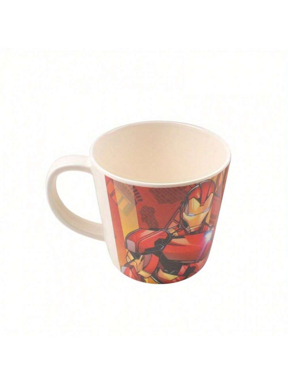 Marvel 1pc Officially Licensed Marvels Avengers Superhero Spidermans IronMans Melamine Mug - 340ml/11.49oz, Durable Multi-Use Cup, Ideal For Coffee, Milk, Home & Outdoor Use, Perfect Christmas & Birthday Gift Without Batteries Or Feathers, Electricity-Fr