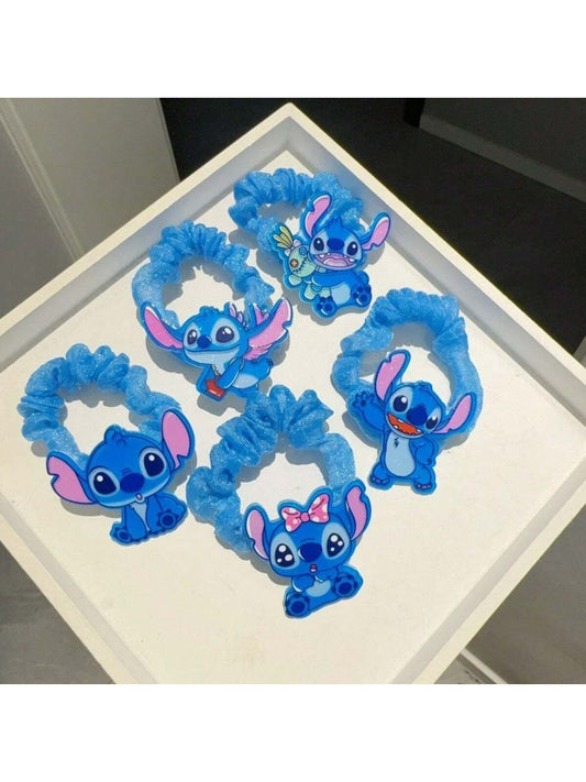 Animated Film Lilo&Stitch Headbands, Kawaii Stitch Headbands, Comic Rubber Bands, Hair Accessories