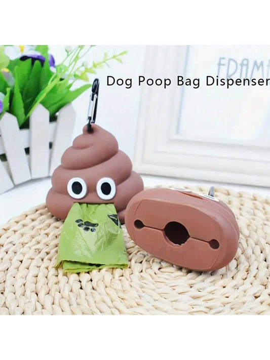 1pc Portable  Pet Waste Bag Dispenser, Dog Poop Collection Box For Cats And Dogs When Outdoors