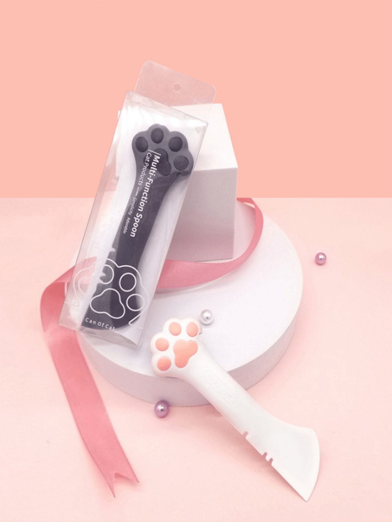 High Quality Pet Silicone Can Lid & Multi-Function Feeding Spoon Set – Universal Fit, Leak-Proof, Easy To Clean, Odor-Resistant, And Includes Can Opener Feature
