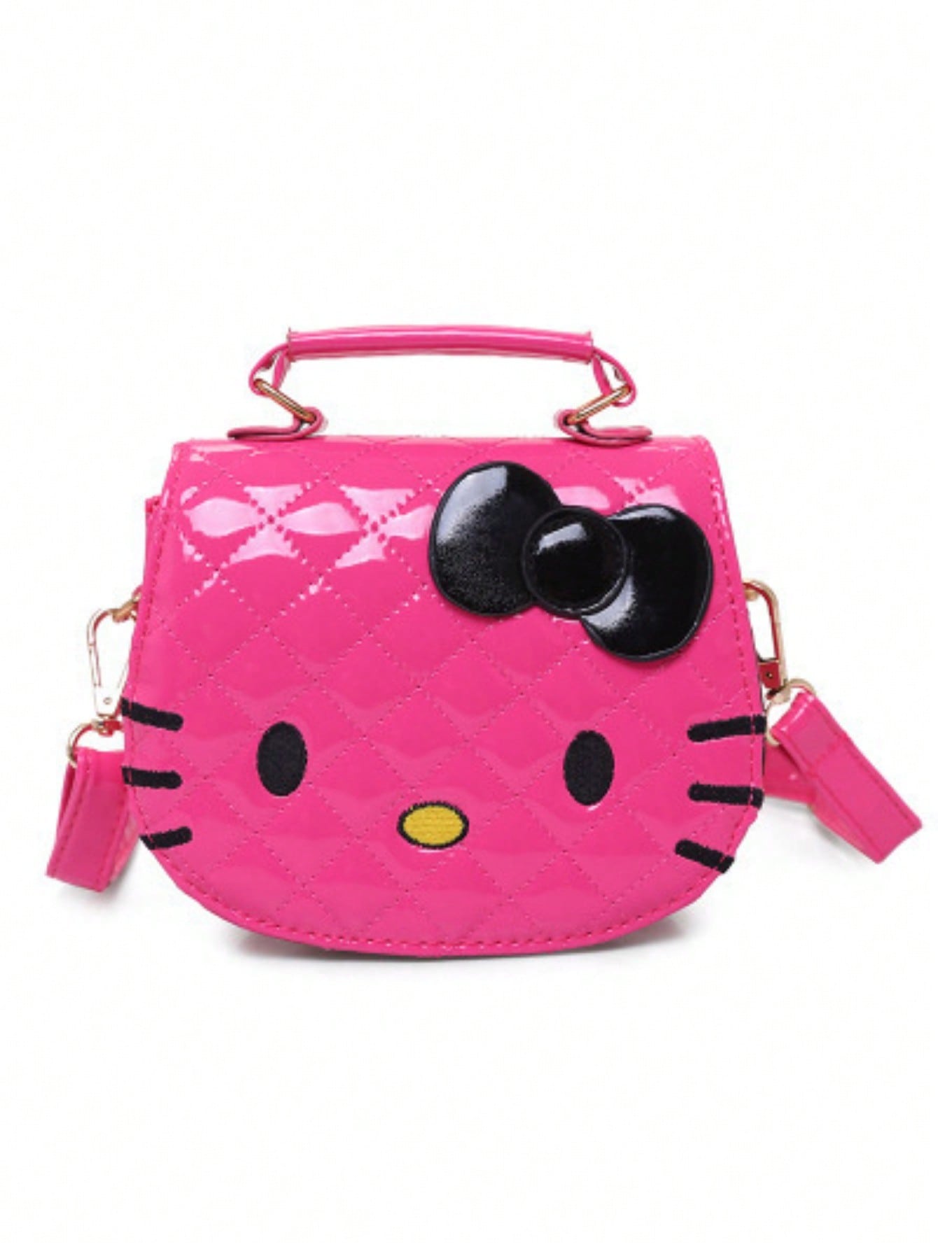 Sanrio Fashion New Korean Cartoon Princess Bag Girls Kitten Girls Anime Kawaii Cartoon Portable Shoulder Candy Crossbody Beauty
