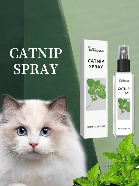 100ml Catnip Spray Ease Cat Agitation Enhance Pet Vitality Health Care Spray