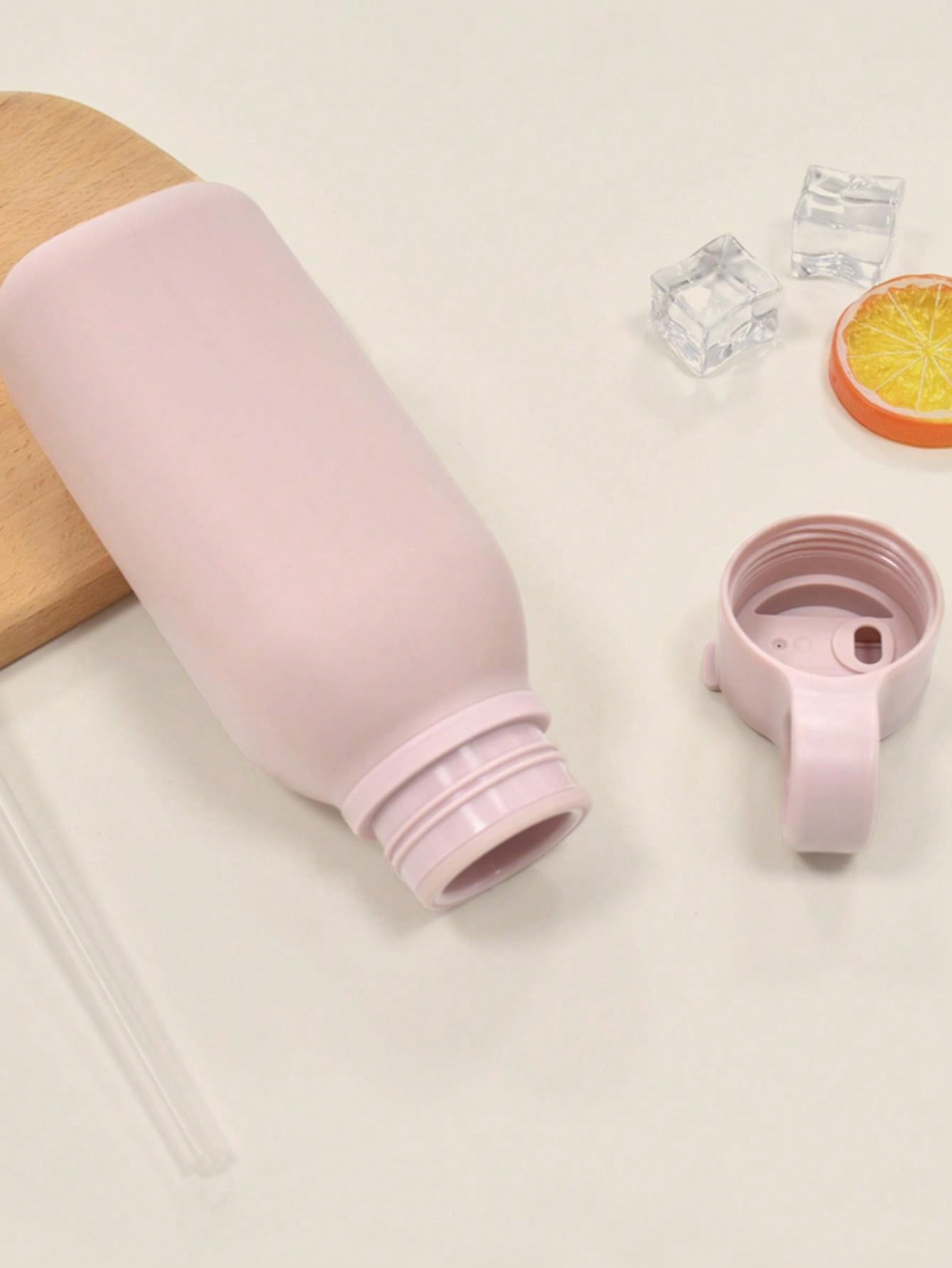 1pc Personalized Customization Name Baby Silicone Sports Cup Custom Baby Tableware Solid Color Baby Water Bottle Kids Flip Lid Cup Leakproof Baby Sippy Cupsbaby Shower Family Decorations Gifts