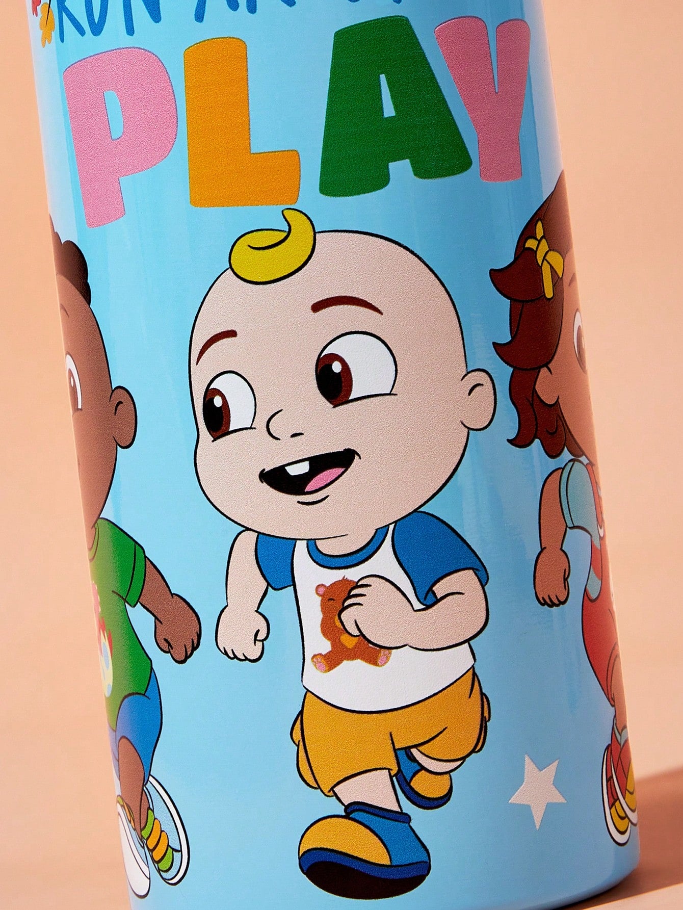 CoComelon X  16oz Cartoon Character & Letter Pattern Thermal Insulated Tumbler