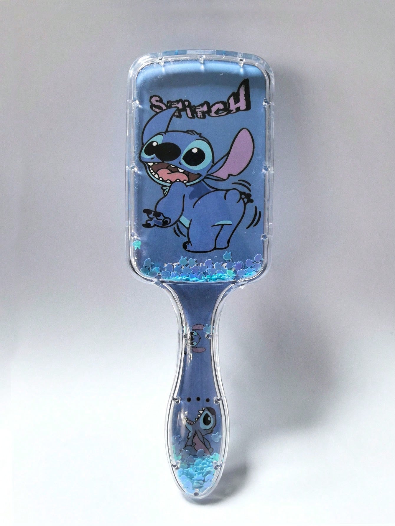 Disney Disney 1Pc Fashion Cute Stitch Cartoon Hair Brush Comb Painless Brush With Soft Bristles For Easy Styling And Detangling - Suitable For Women - Say Goodbye To Tangles And Hello To Happier Hair