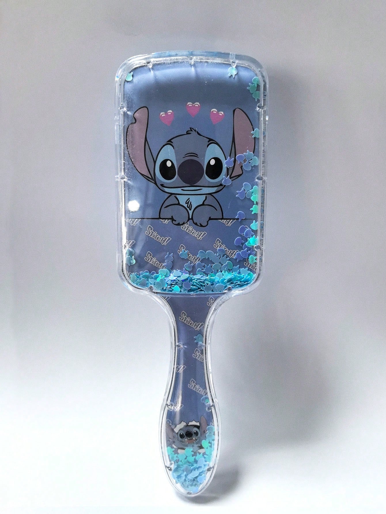 Disney Disney 1Pc Fashion Cute Stitch Cartoon Hair Brush Comb Painless Brush With Soft Bristles For Easy Styling And Detangling - Suitable For Women - Say Goodbye To Tangles And Hello To Happier Hair