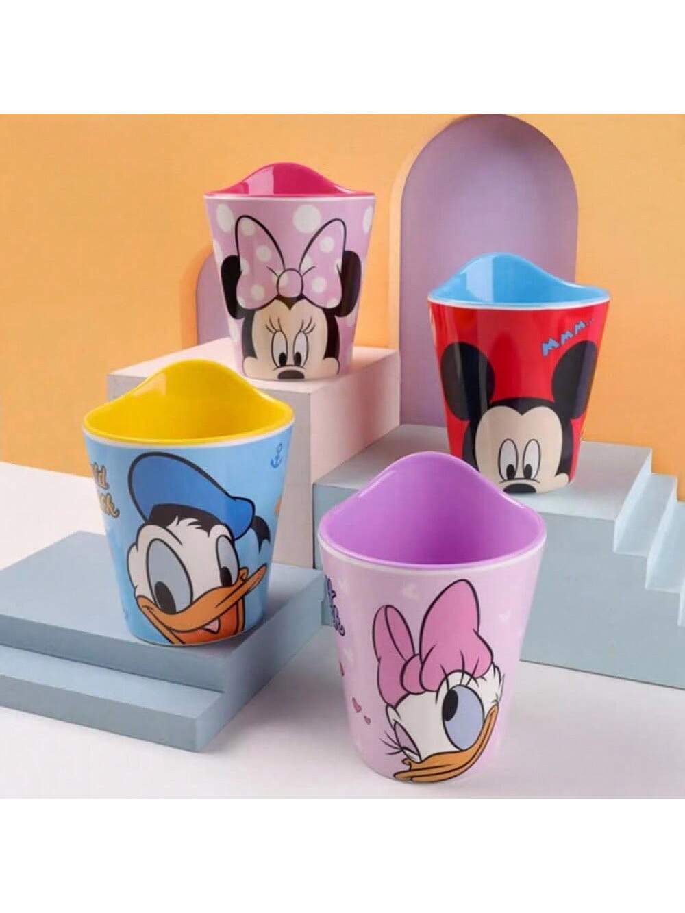 Disney Drinking Utensils Reusable Cups, Breakfast Oats, Coffee Cups, Party Cups, Valentine's Day And Christmas Gifts