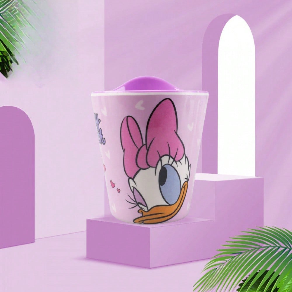 Disney Drinking Utensils Reusable Cups, Breakfast Oats, Coffee Cups, Party Cups, Valentine's Day And Christmas Gifts