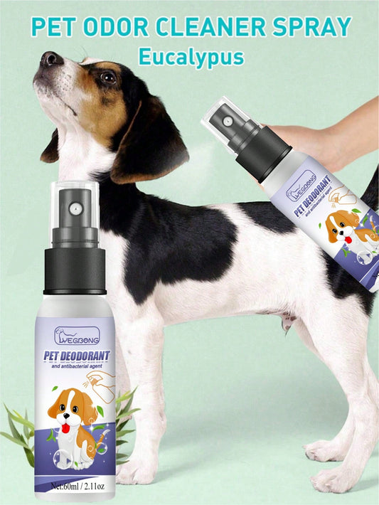 1pc Pet Deodorizer Spray, Eliminates Odor, Urine Smell And Body Odor For Cats And Dogs, Air Freshener