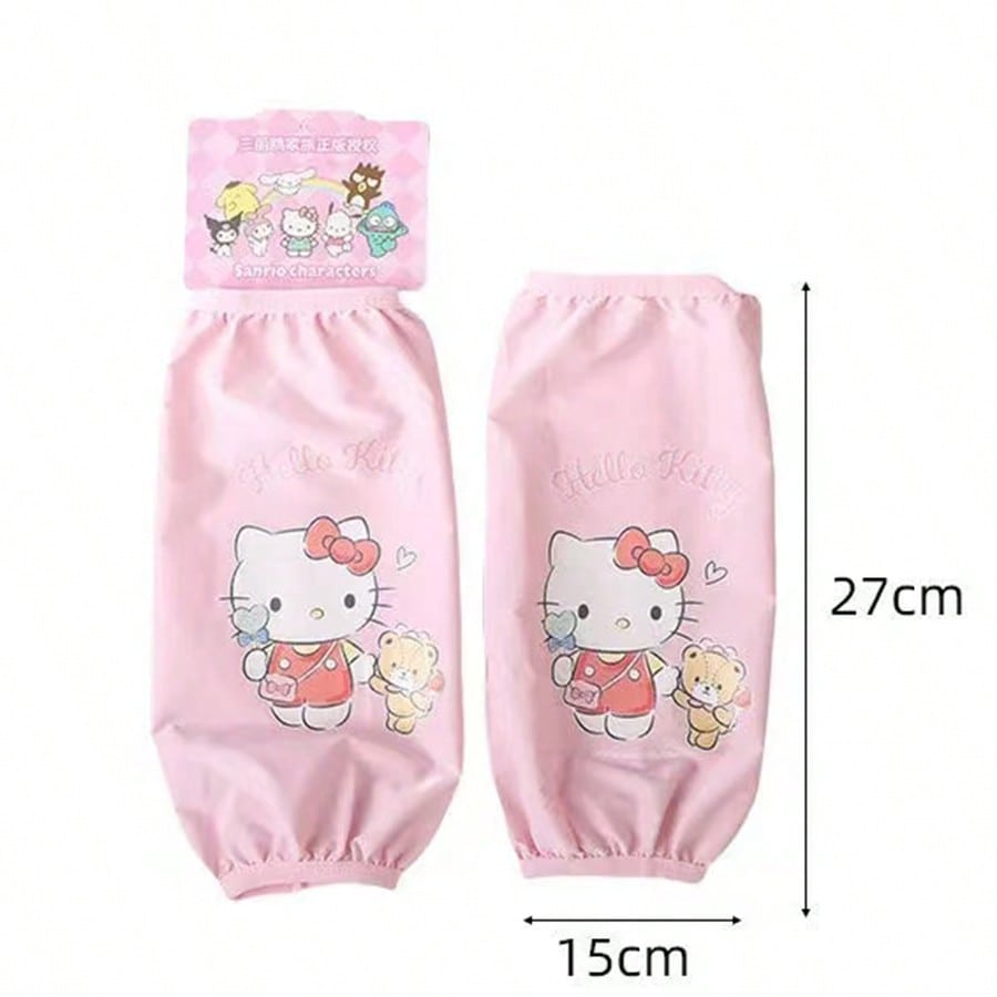 AOGER 2pcs Cute Cartoon Sunscreen Sleeves, Suitable For Spring And Summer Outings, Enjoy Cool And Fashionable, Panda, And Other Designs, Fashionable And Practical, Skin-Friendly And Comfortable, Let You Show Your Personality Style!