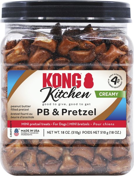 Kong Kitchen Creamy Peanut Butter & Pretzel 510g