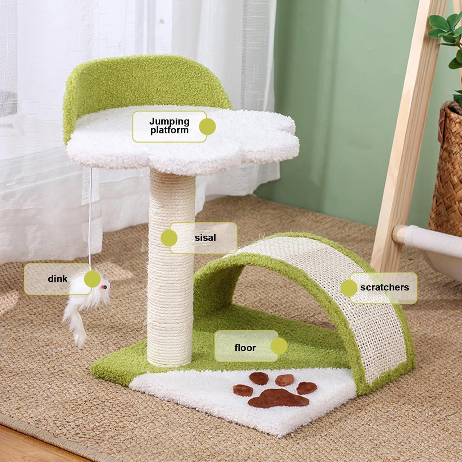Cat scratching bridge - SAFICCO