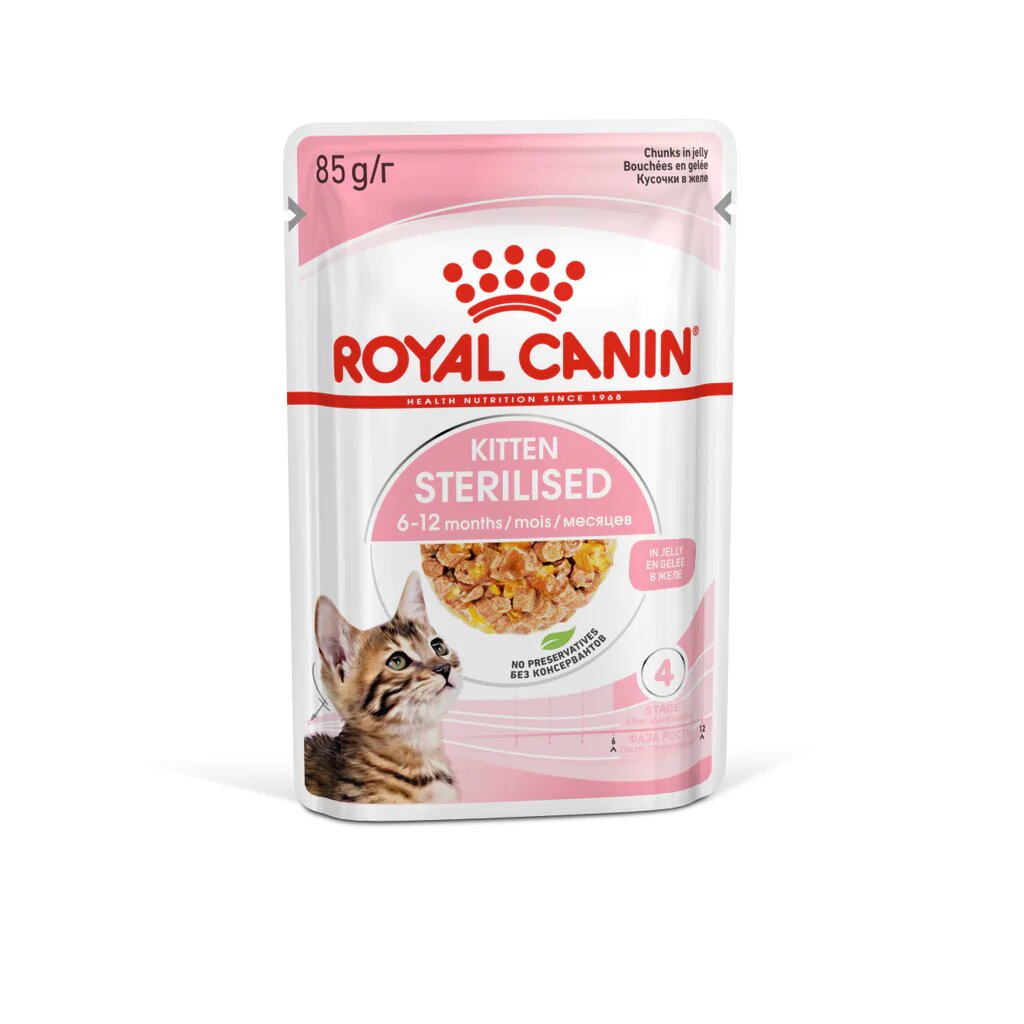Royal Canin Wet Cat Food – Hairball, Sterilised & Urinary Support - SAFICCO