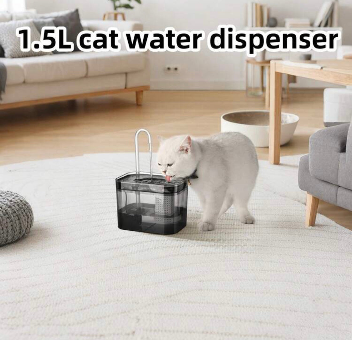 1.5L Cat Water Fountain - SAFICCO