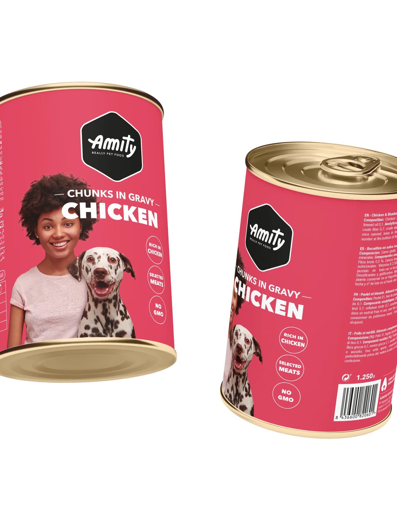 AMITY DOG CHICKEN CHUNKS IN GRAVY- 1250g