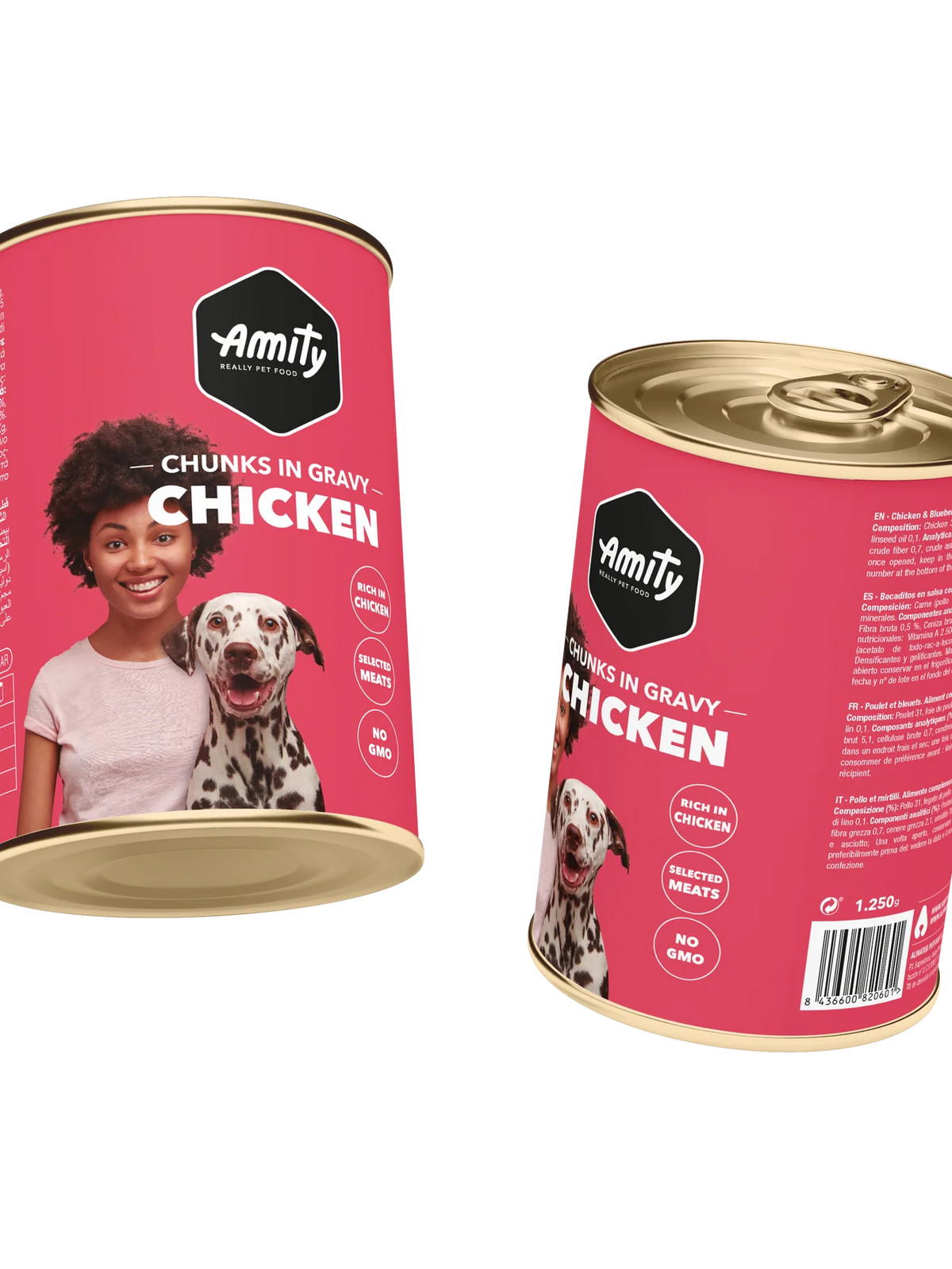 AMITY DOG CHICKEN CHUNKS IN GRAVY- 1250g