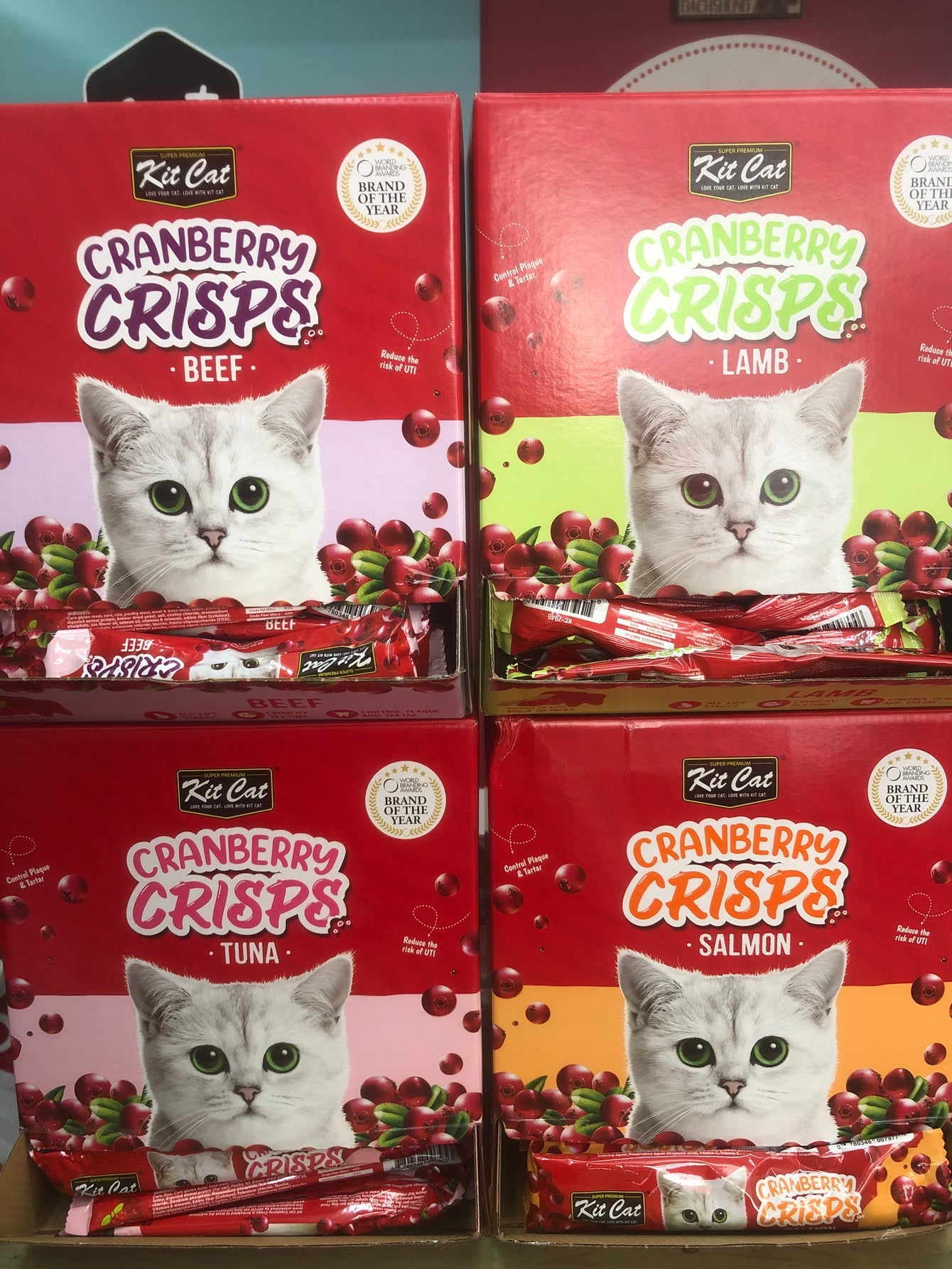 Cranberry Chrisps tuna&salmon&beef
