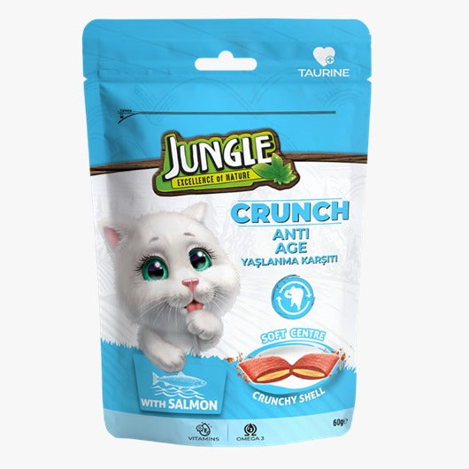 Jungle crunch cat food