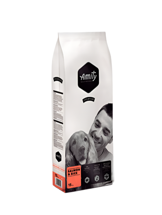 AMITY PREMIUM SALMON & RICE DOGS 4kg
