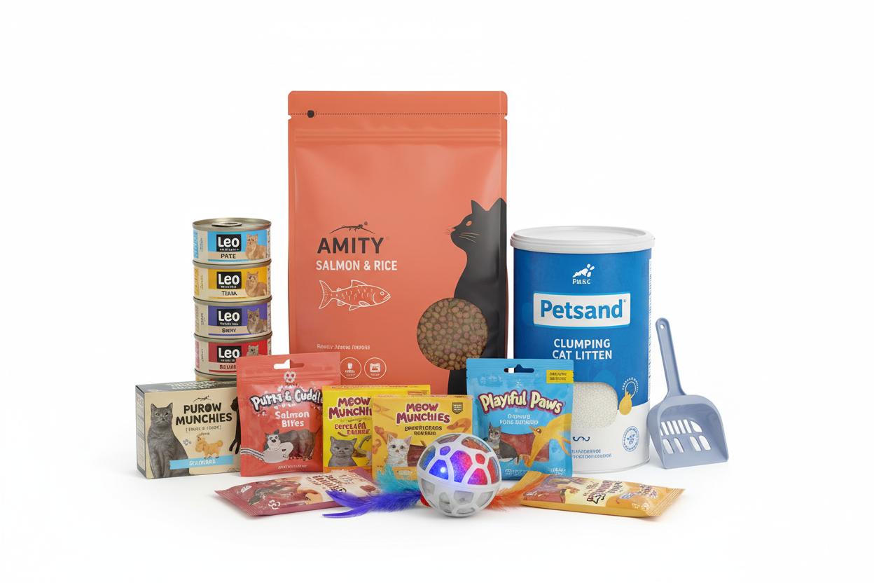 March Cat Bundle x13 Items at 28$ instead of 33$ - SAFICCO