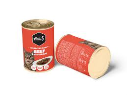 AMITY CAT CHUNKS IN GRAVY- chicken and beef&vegetable 415g - SAFICCO