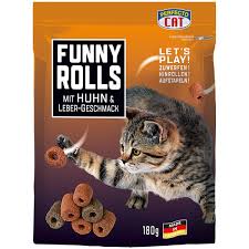 Perfecto cat funny rolls with chicken & liver flavor 180g