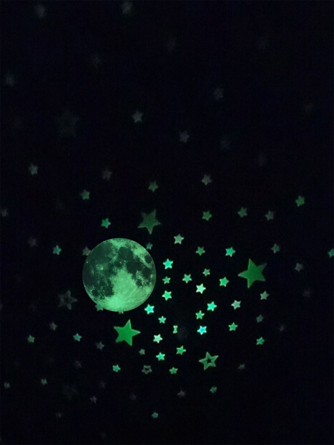Luminous Moon Wall Sticker