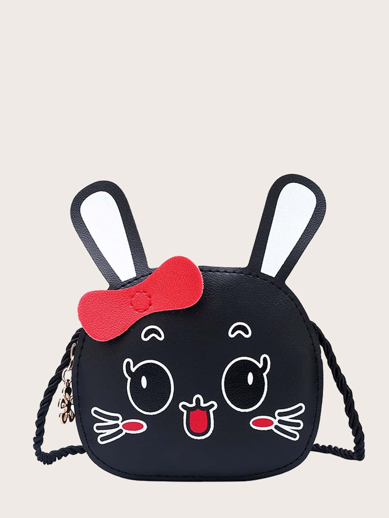 Girls Rabbit Shaped Crossbody Bag