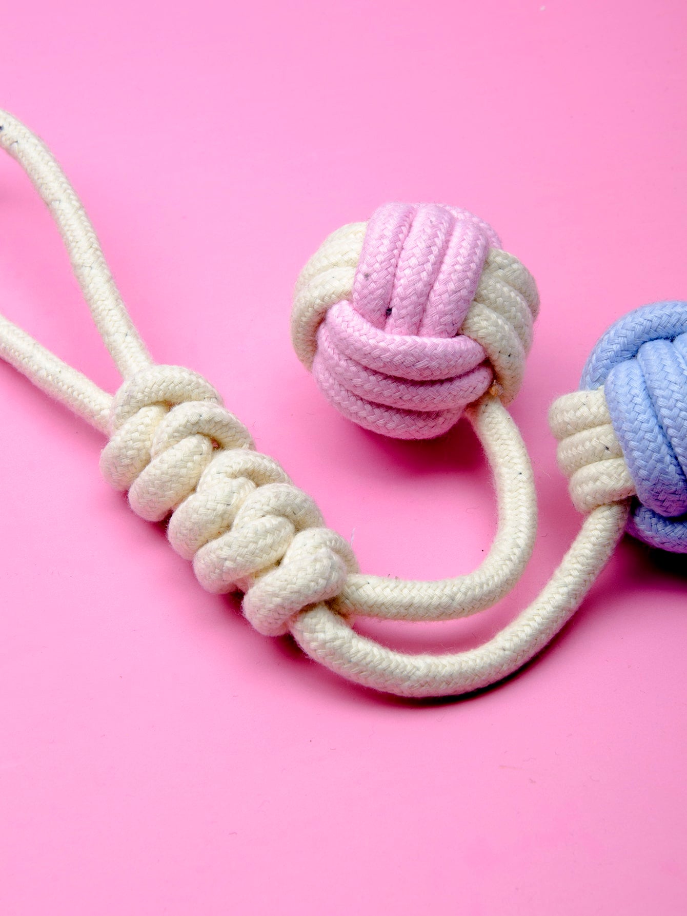 1pc Braided Rope Pet Chew Toy