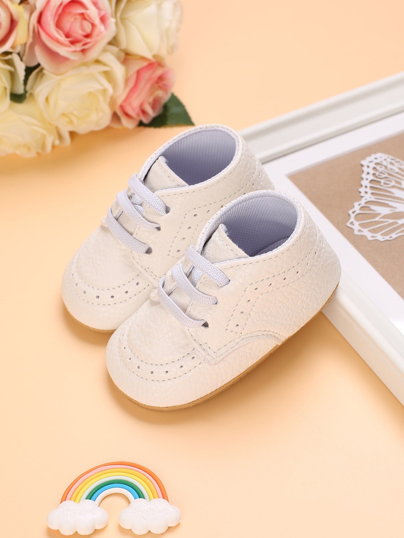 Baby Hollow Out Lace up Sneakers