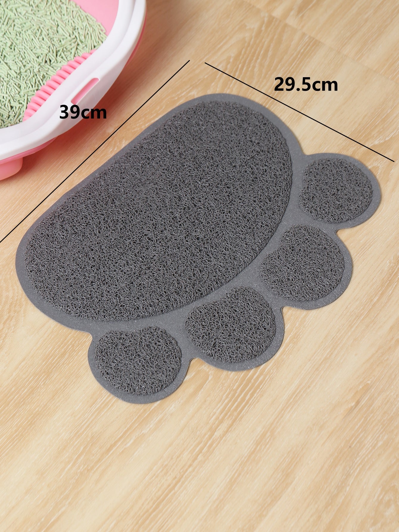 Paw Shaped Cat Litter Mat