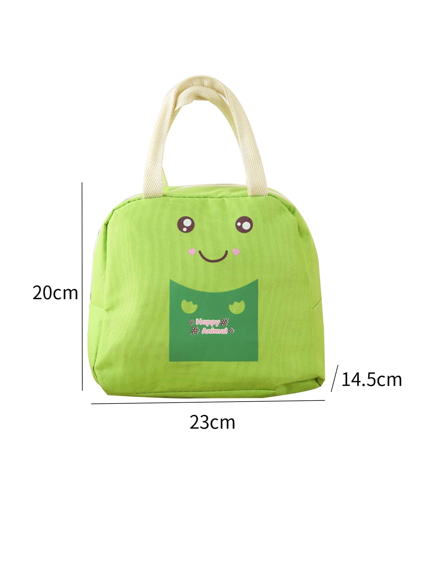 Cartoon Graphic Insulated Lunch Box Bag