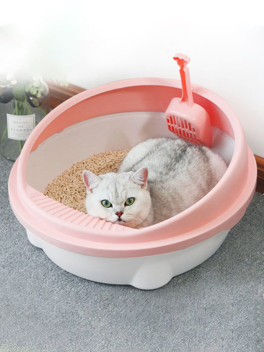 1pc Cat Litter Box 1pc Shovel