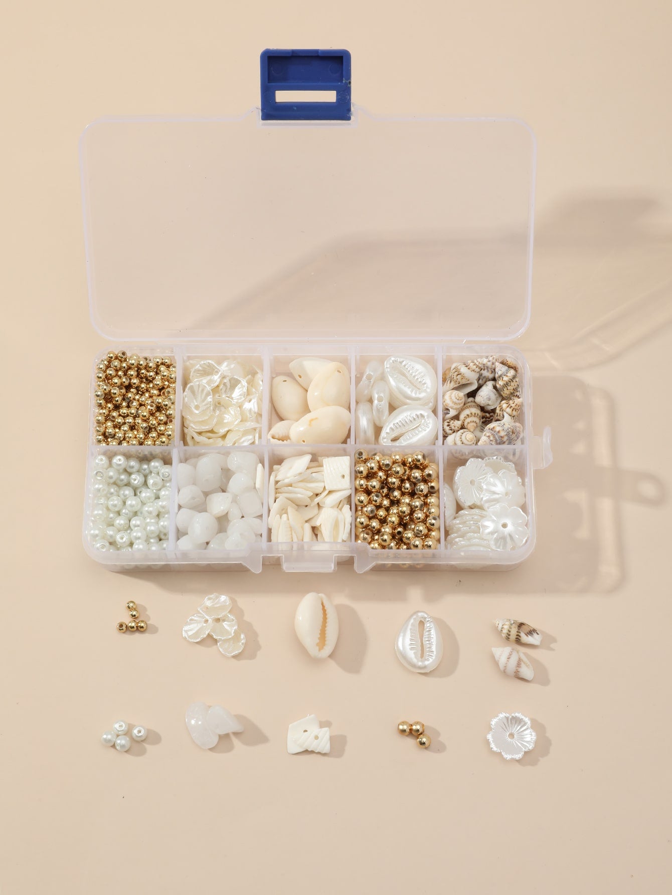 1box Shell Faux Pearl DIY Jewelry Accessory