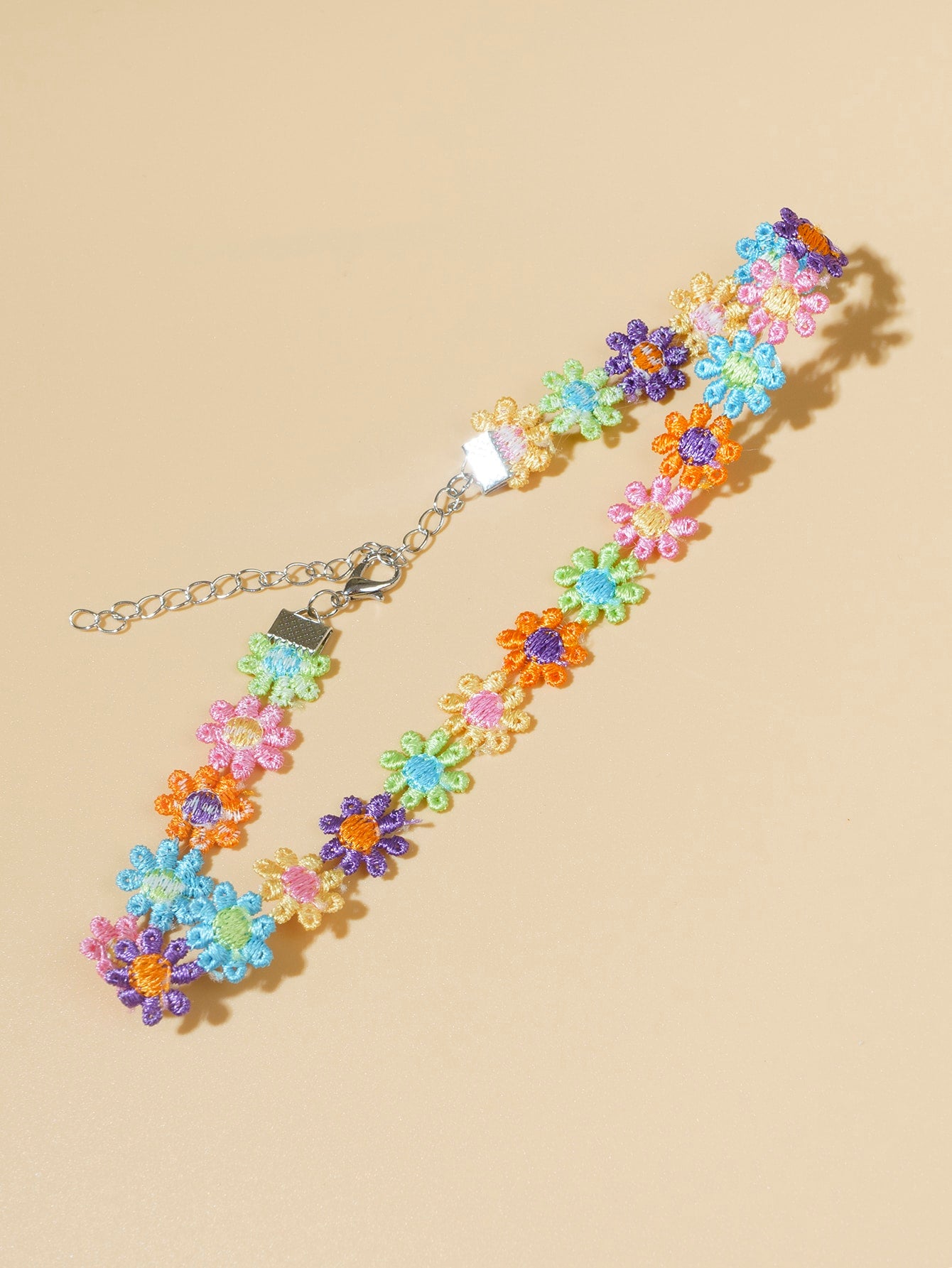 Flower Design Pet Necklace