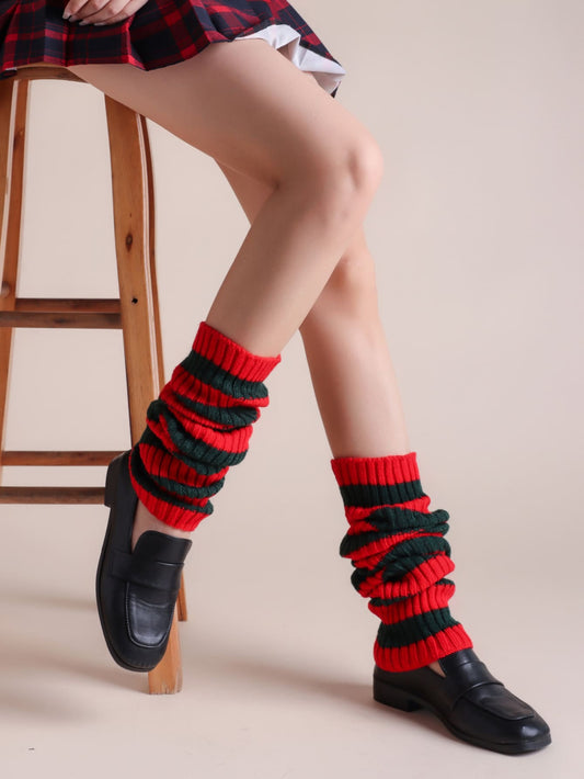 Striped Leg Warmers