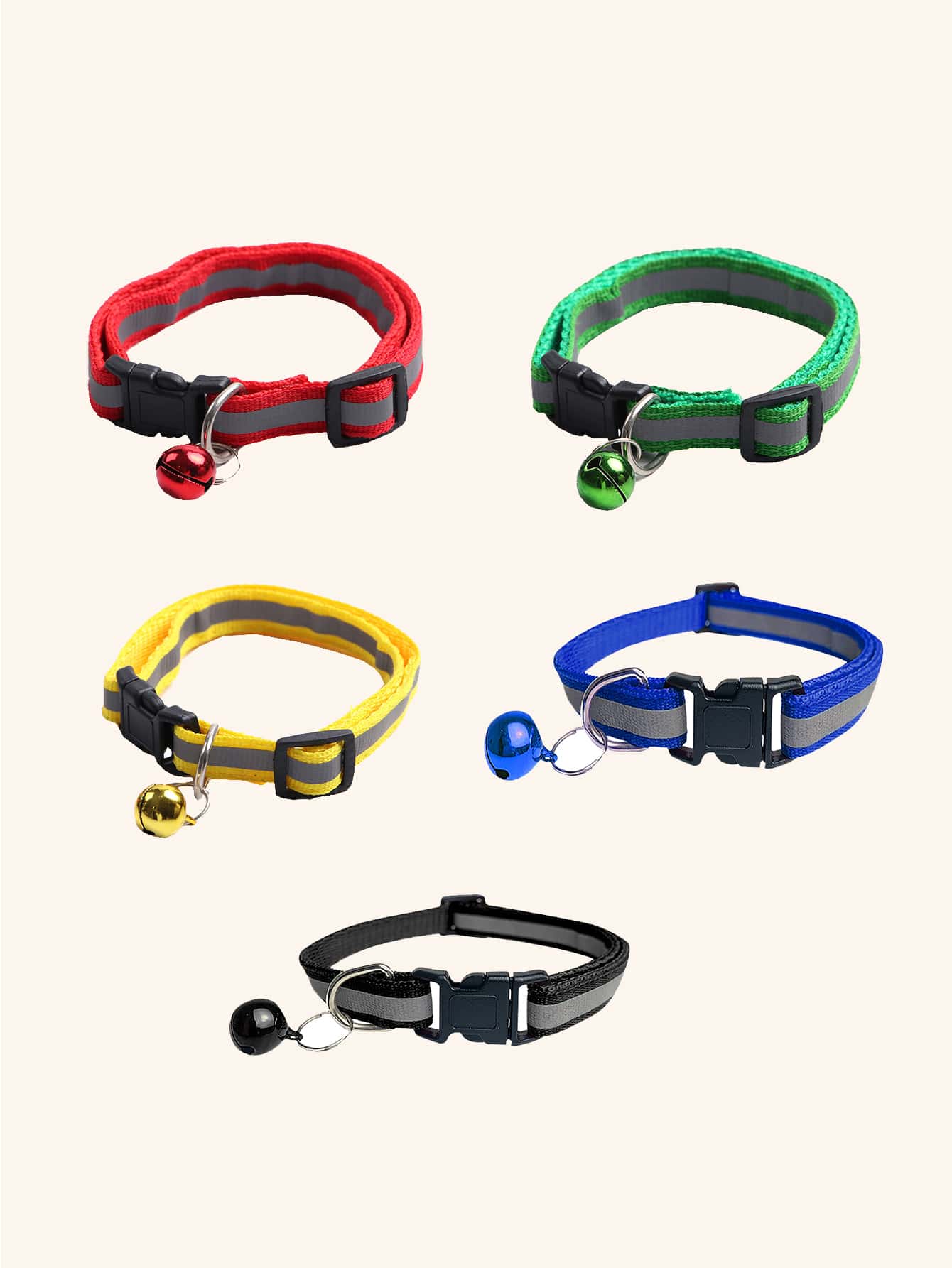 1pc Random Reflective Pet Collar