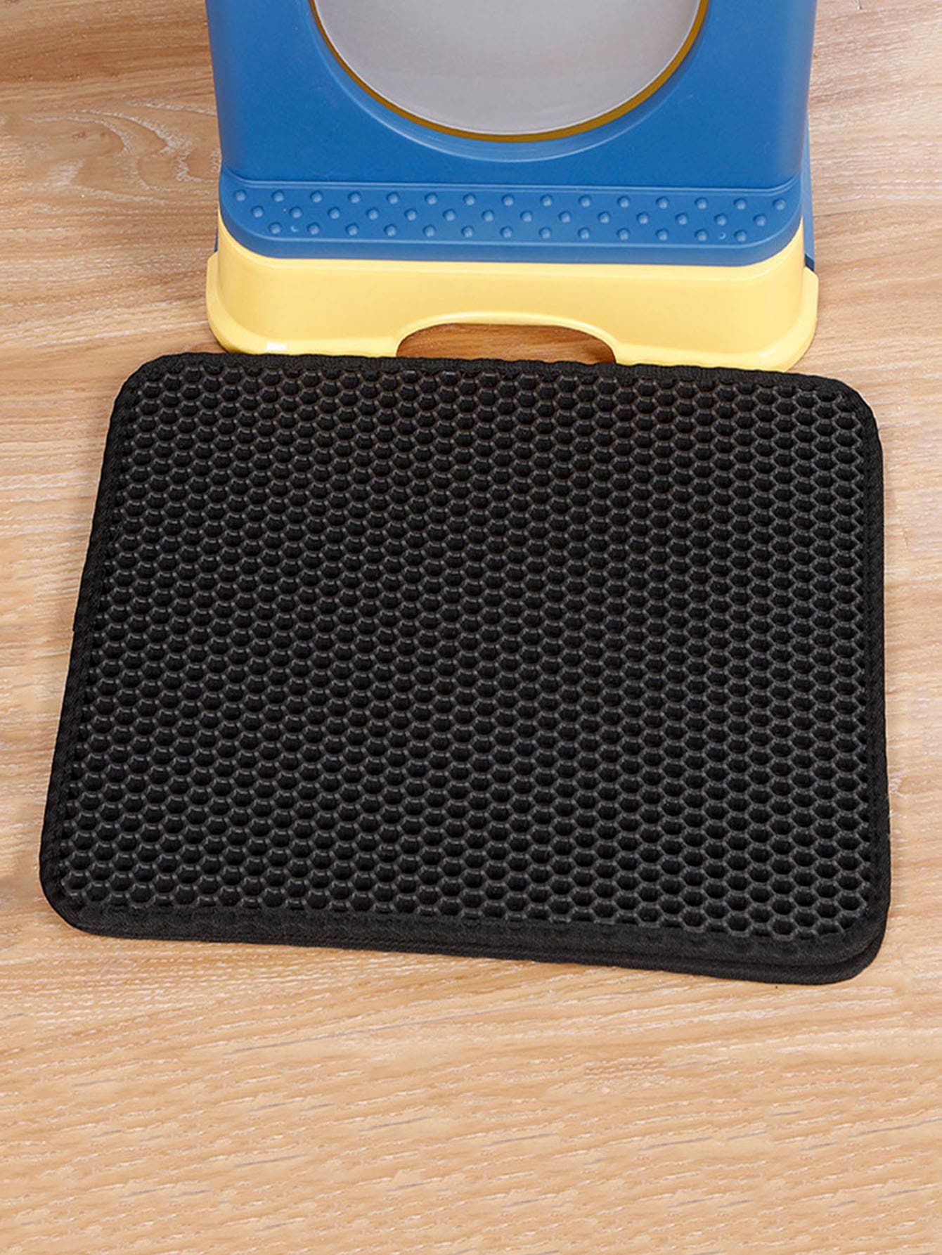 1pc Waterproof Pet Cat Litter Mat Double Layer Pet Mat Non slip Sand Cat Pad Washable Bed Mat Clean Pad