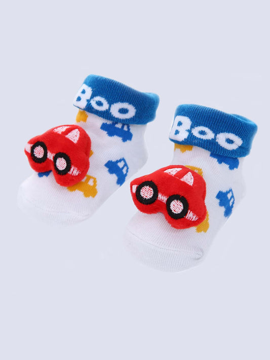 Baby Cartoon Graphic Socks