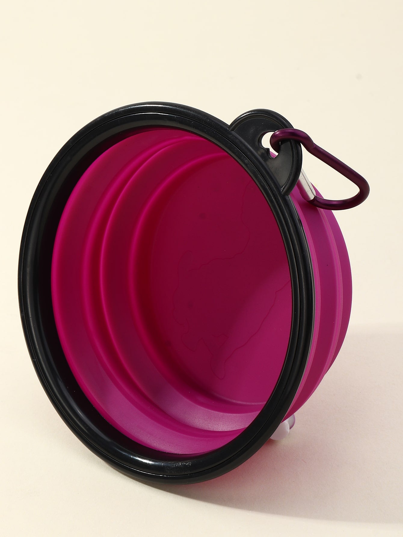 1pc Silicone Foldable Pet Travel Bowl