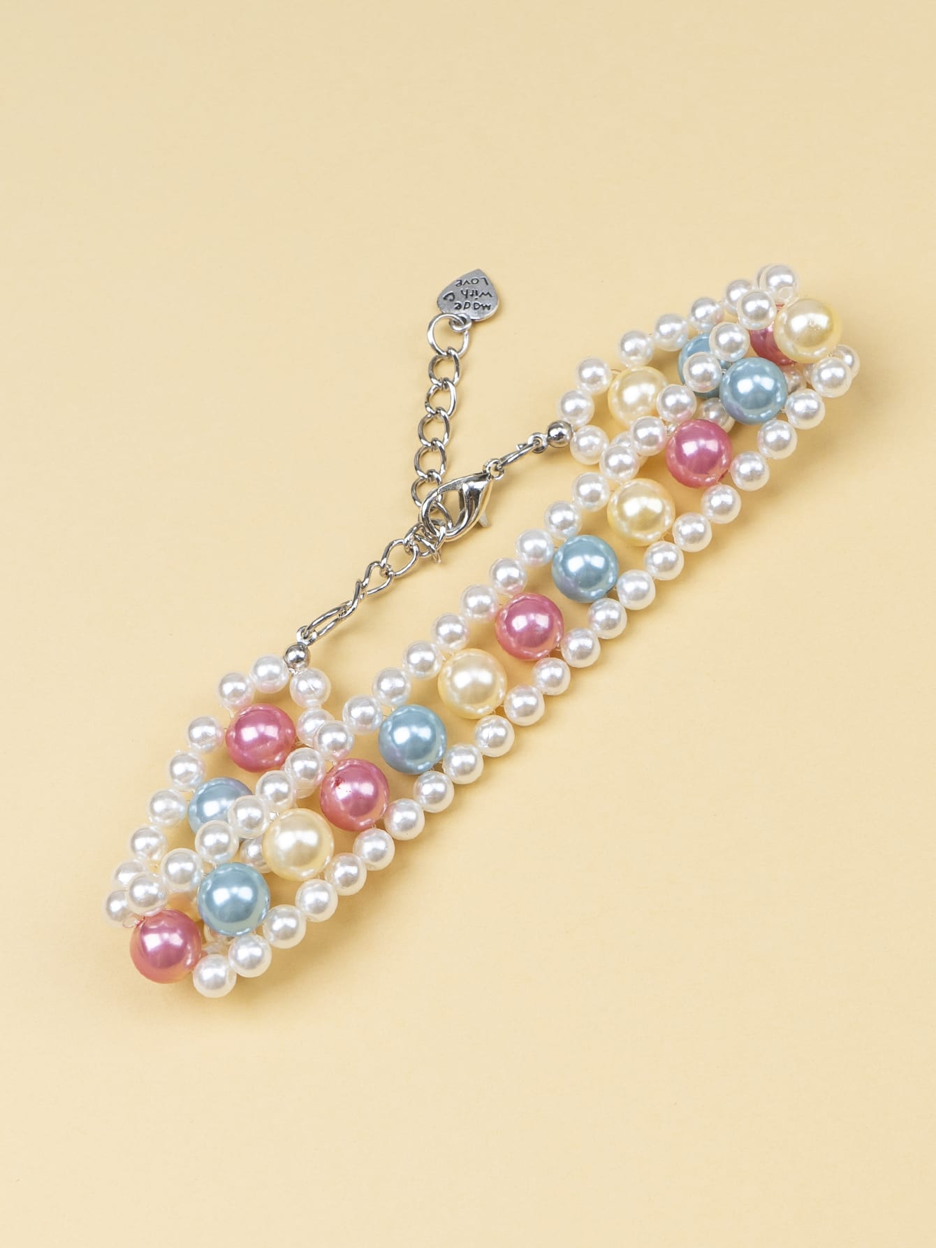 Pet Imitation Pearl Necklace