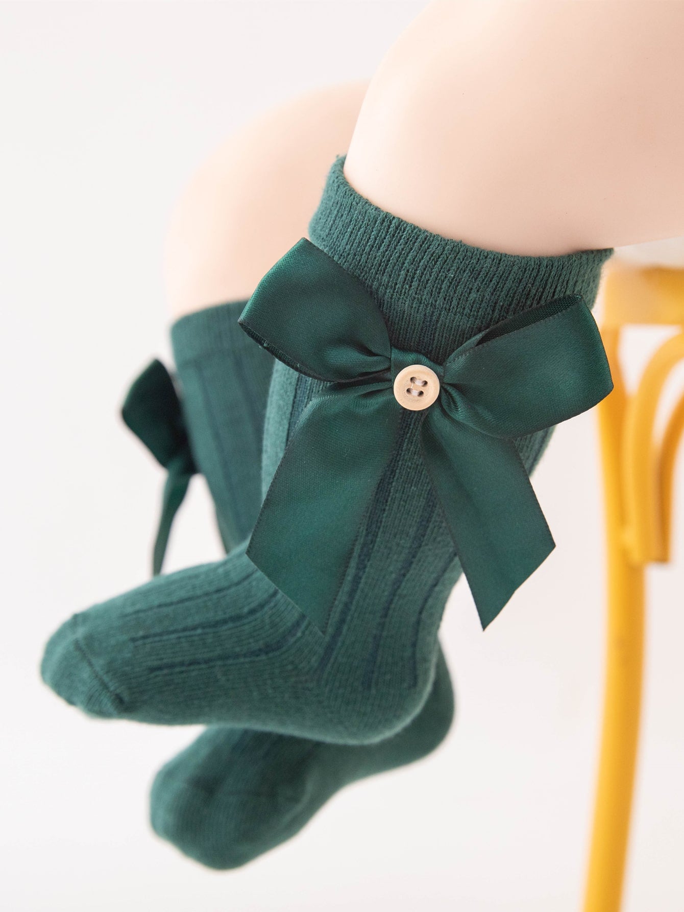 Baby Bow Decor Socks
