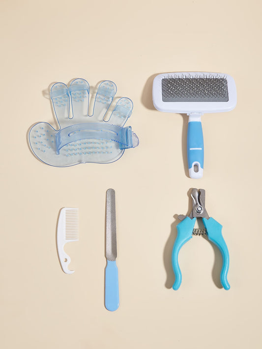 5pcs Pet Grooming Tool Set