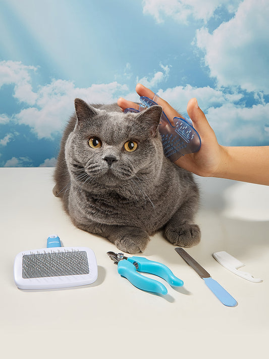 5pcs Pet Grooming Tool Set