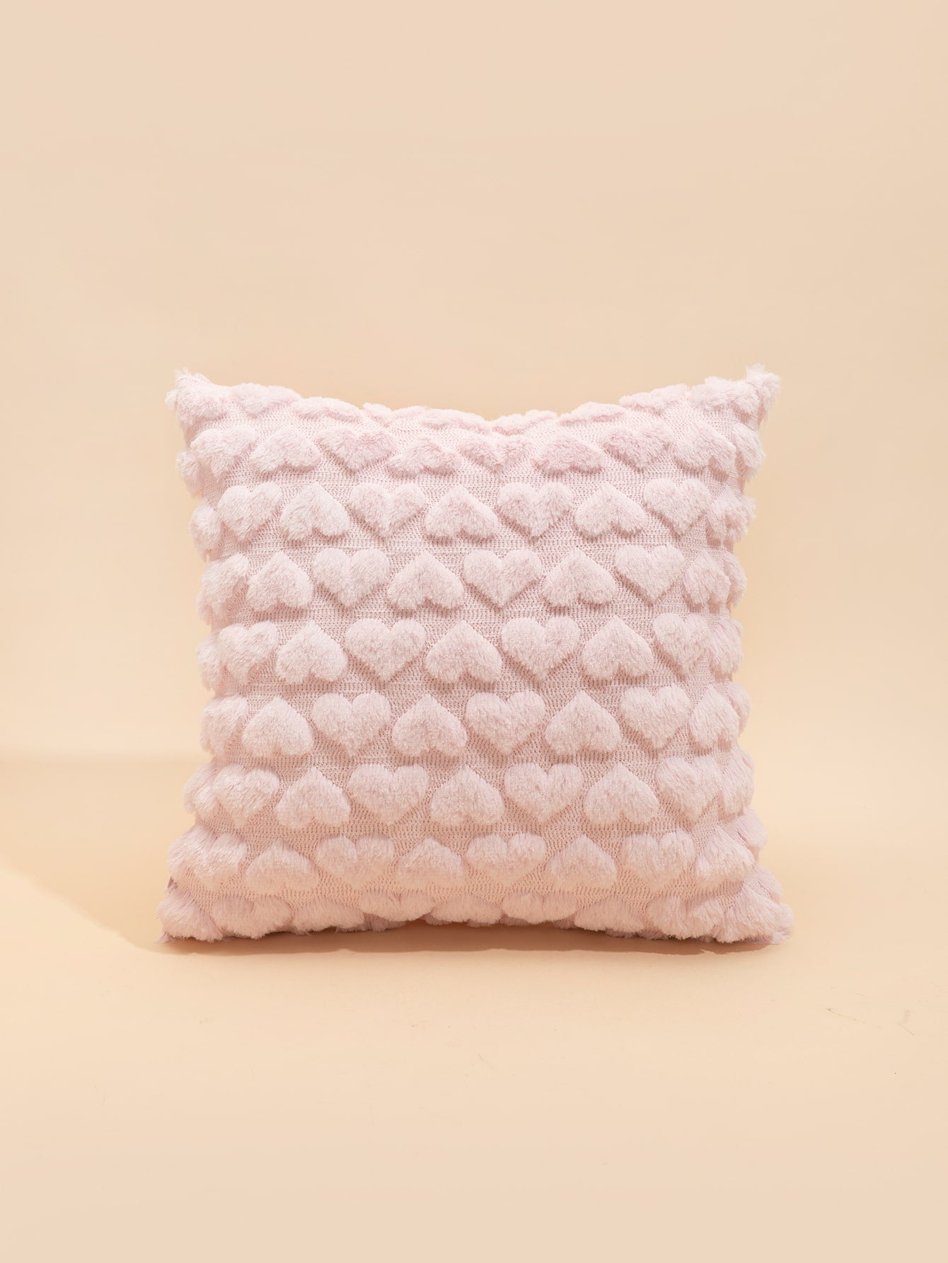 Heart Pattern Cushion Cover Without Filler