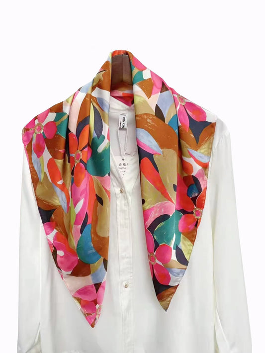 Floral Print Bandana